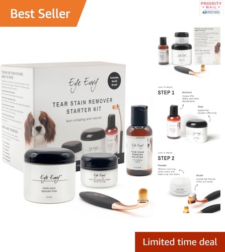 Natural dog tear stain remover - natural,